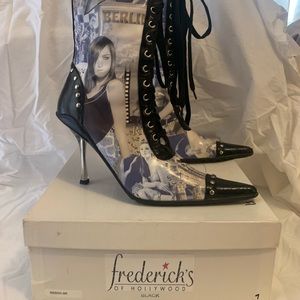 Fredericks of Hollywood Magazine Boots